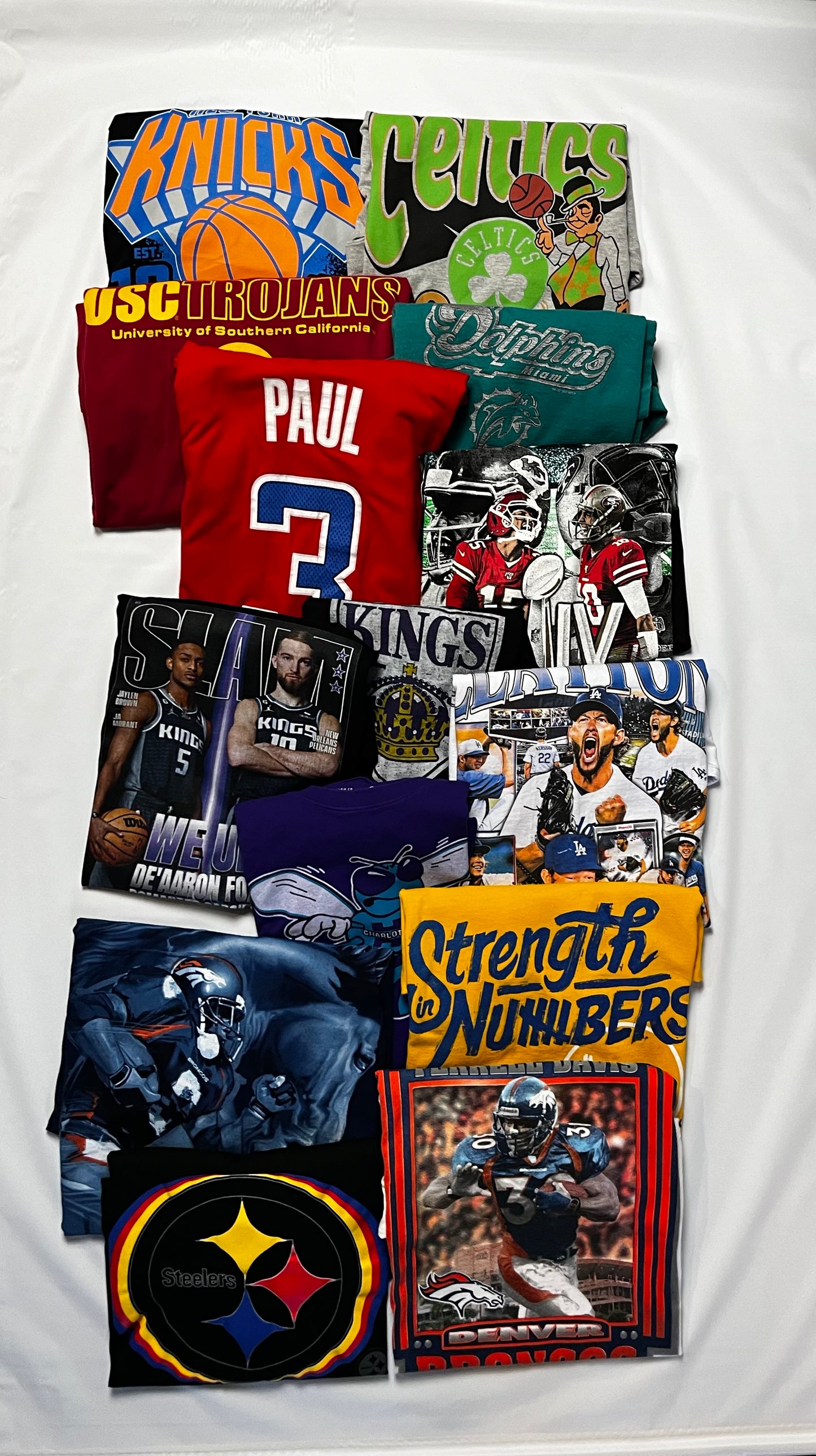 T shirt and jersey bundle