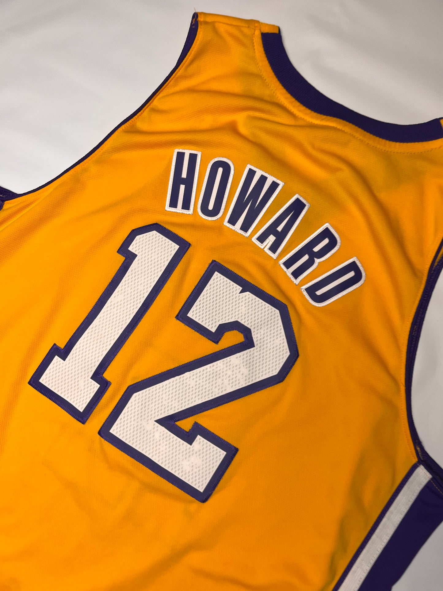 (L) Adidas Lakers Dwight Howard Jersey