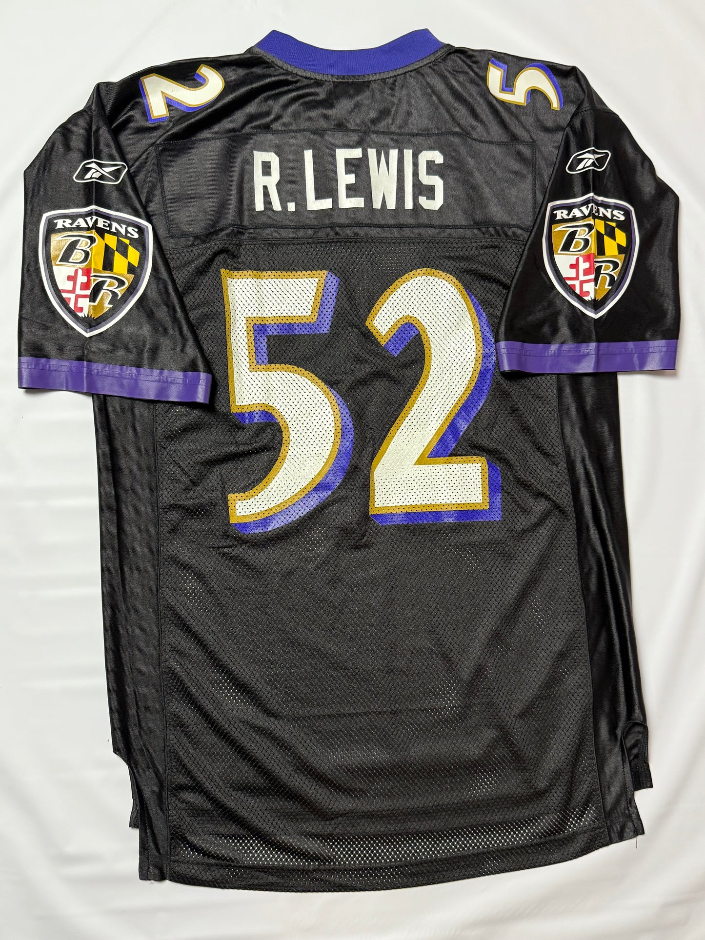 (L) Ray Lewis Reebok Jersey
