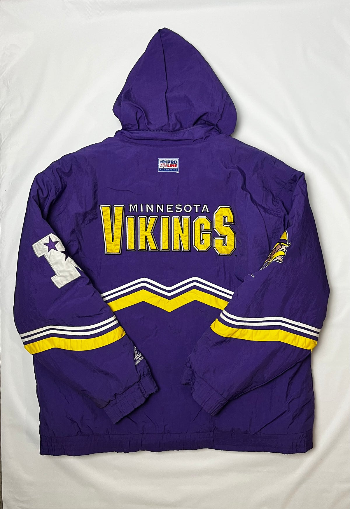 (XL) Minnesota Vikings Logo Athletic Jacket