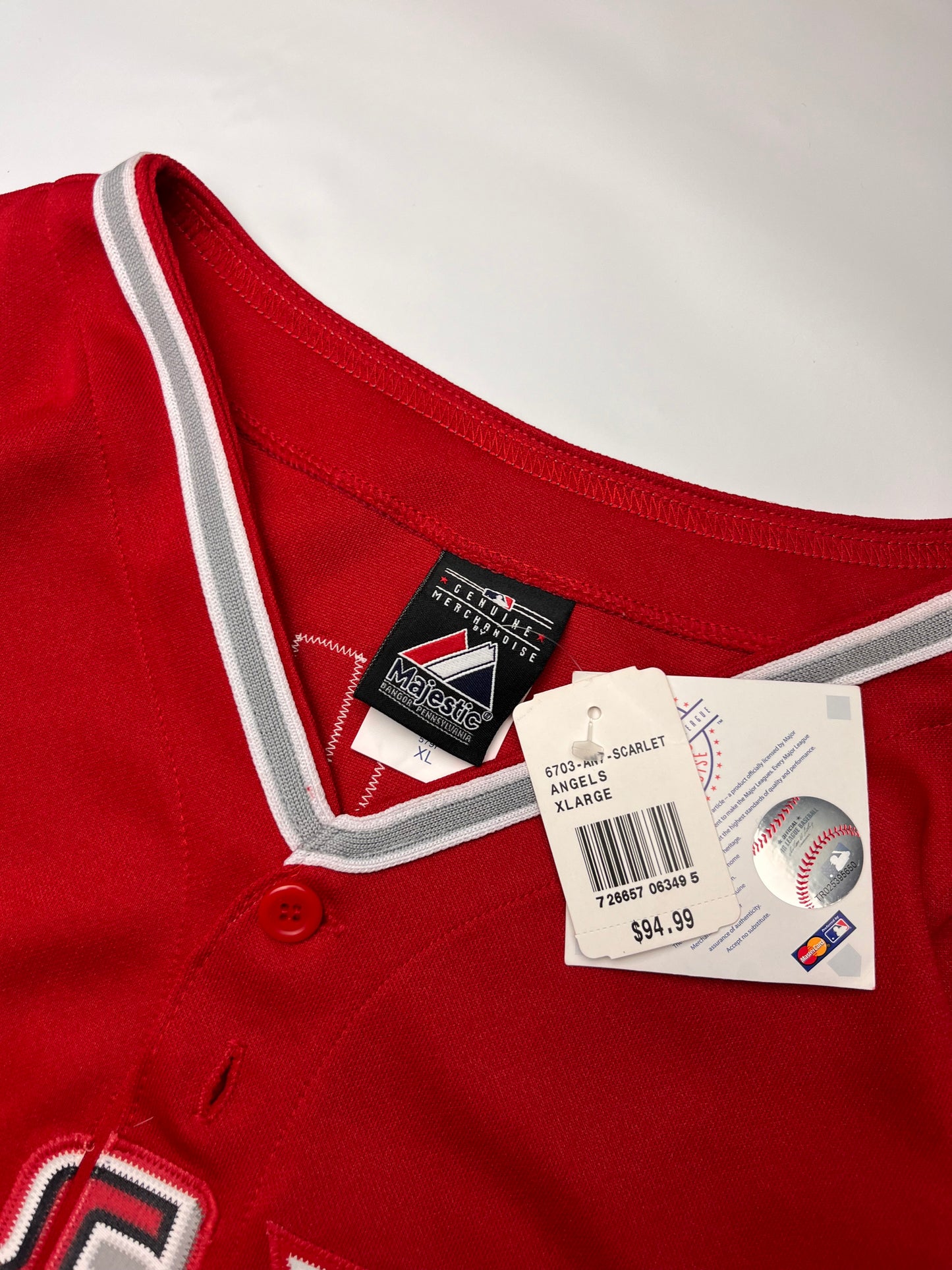 Women’s(XL) Anaheim Angels Josh Hamilton Jersey