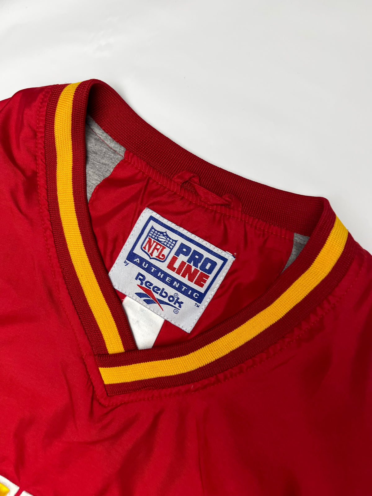 (XL) Kansas City Chiefs Reebok Pro Line Pullover Jacket