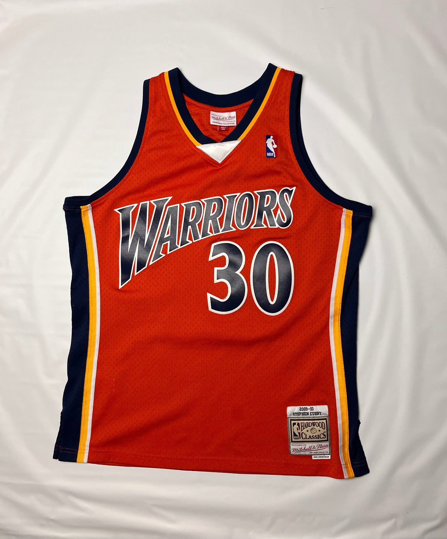 (L) Warriors Stephen Curry Jersey