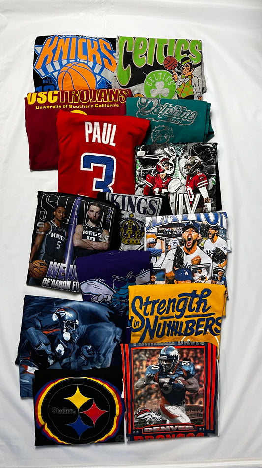 T shirt and jersey bundle