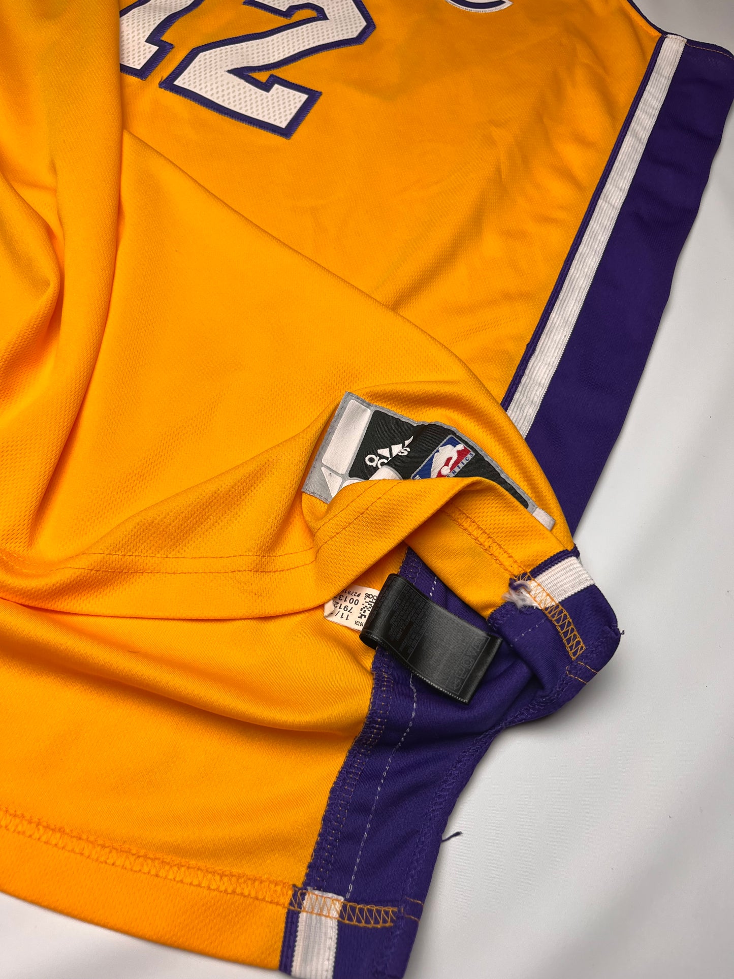 (L) Adidas Lakers Dwight Howard Jersey