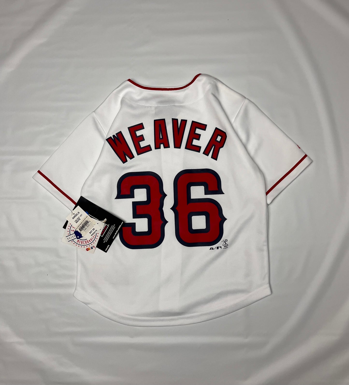 Toddler(7) Anaheim Angels Jered Weaver Jersey