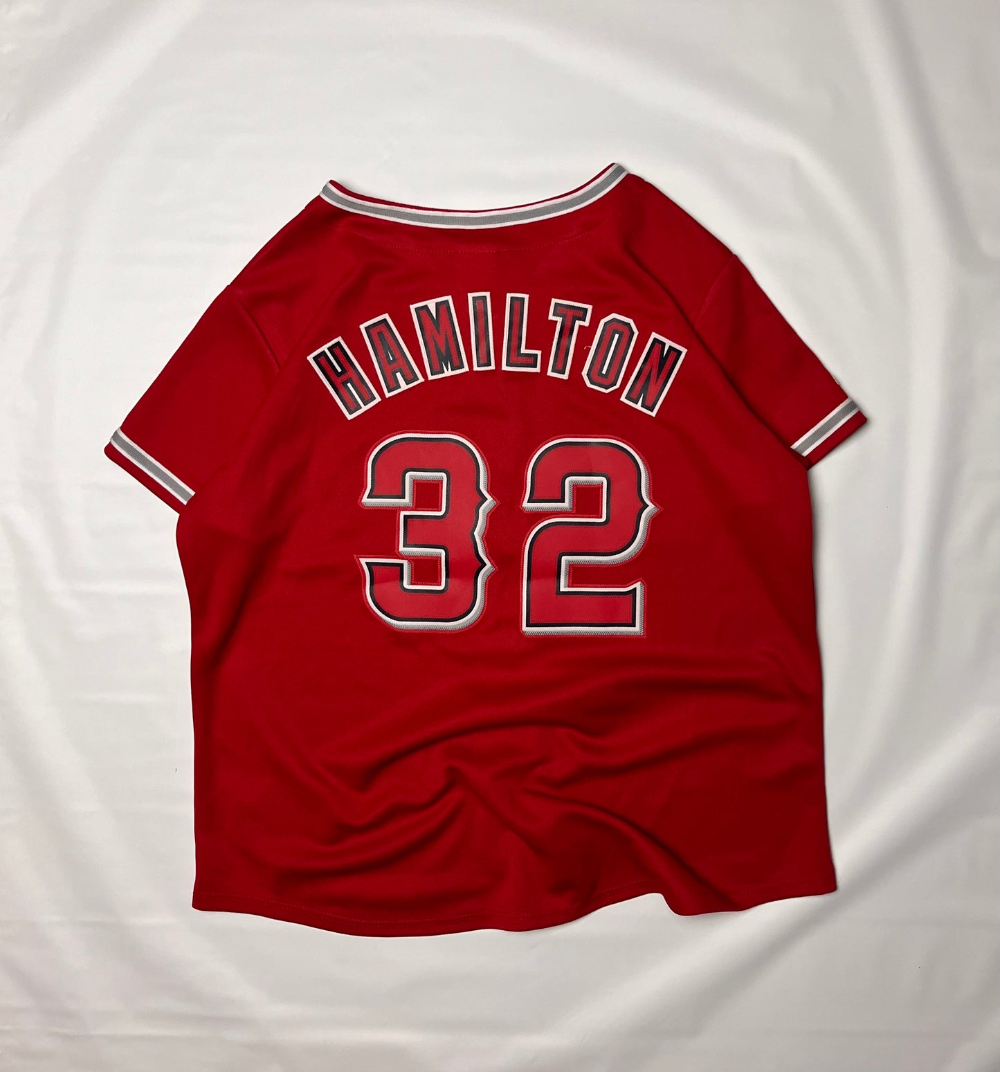 Women’s(XL) Anaheim Angels Josh Hamilton Jersey