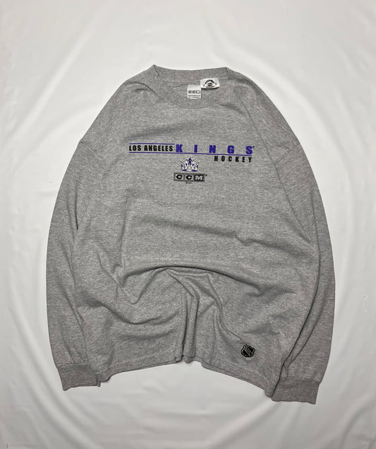 (2XL) 2000s NHL Kings long Sleeve Shirt