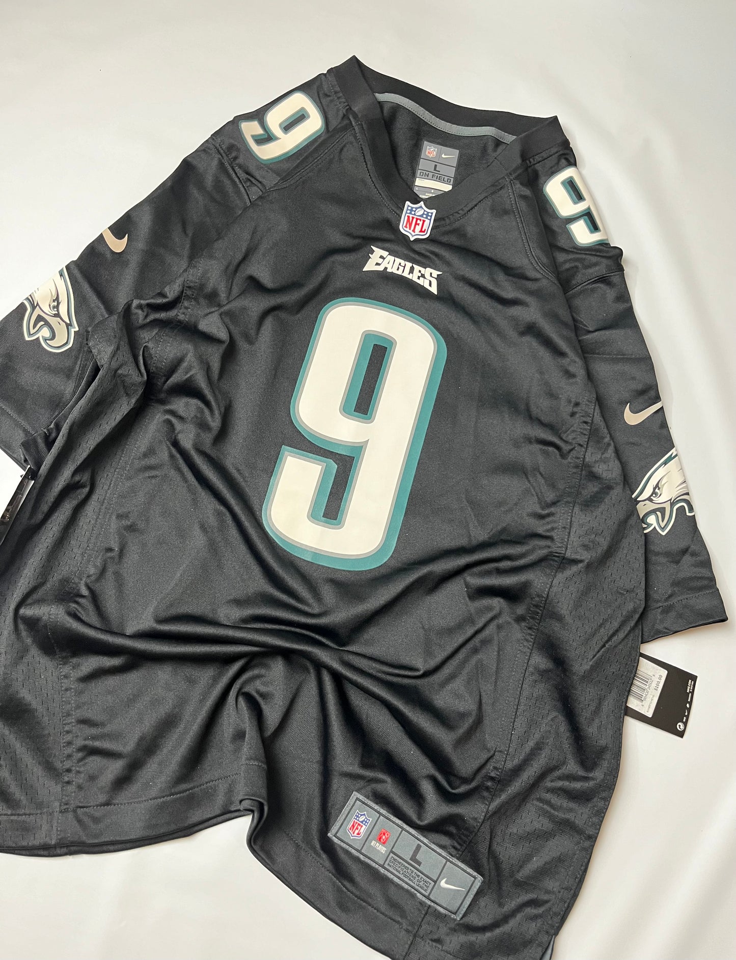 (L) Nick Foles Eagles Jersey