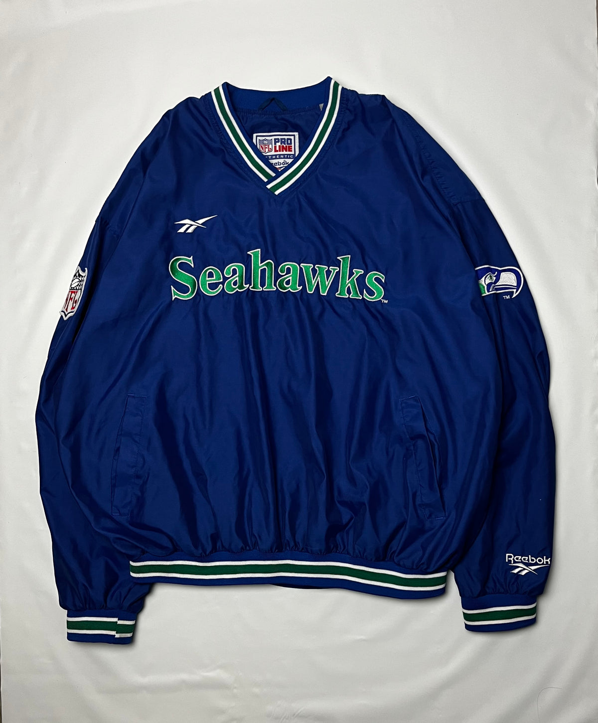 (2XL) Seattle Seahawks Reebok Jacket