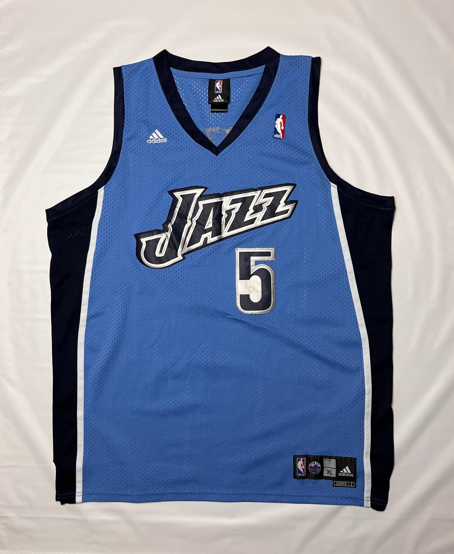 (XL) Adidas Utah Jazz Carlos Boozer Jersey