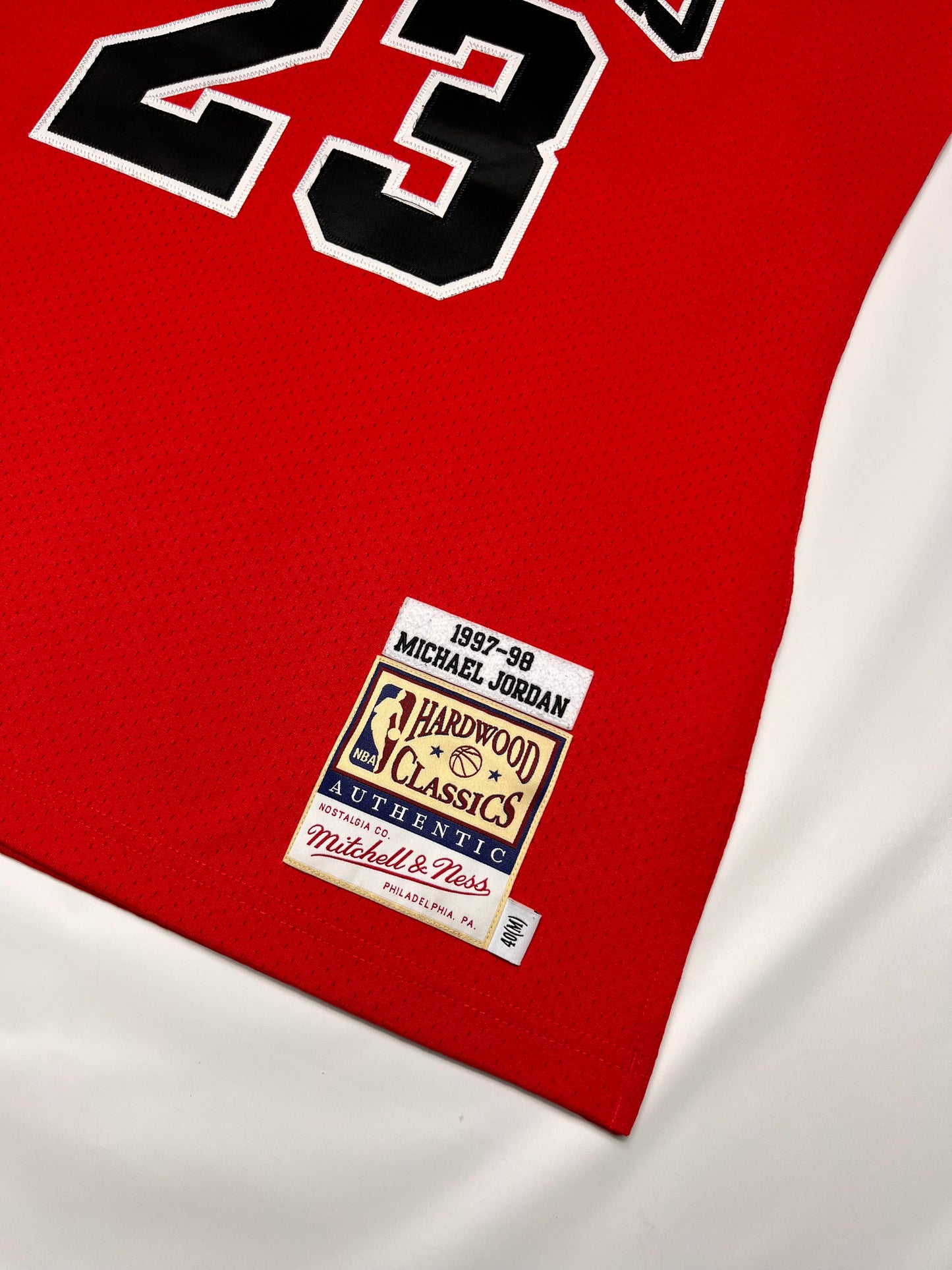 (M) Mitchell & Ness Bulls Michael Jordan Jersey