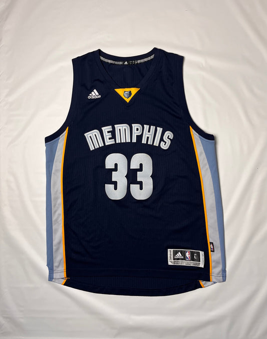 (L) Memphis Grizzlies Marc Gasol Jersey