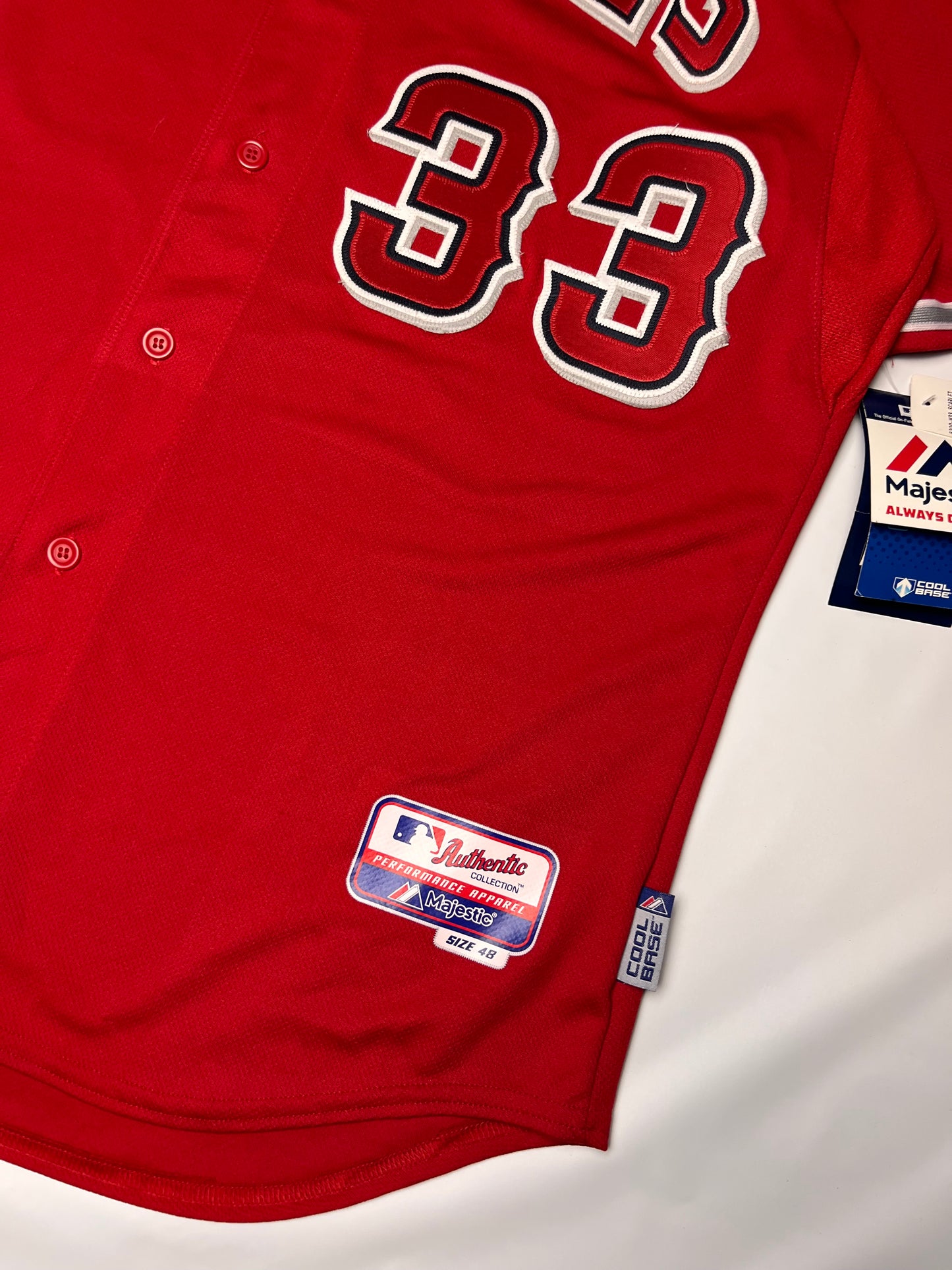 (XL) Majestic Anaheim Angels CJ Wilson Jersey