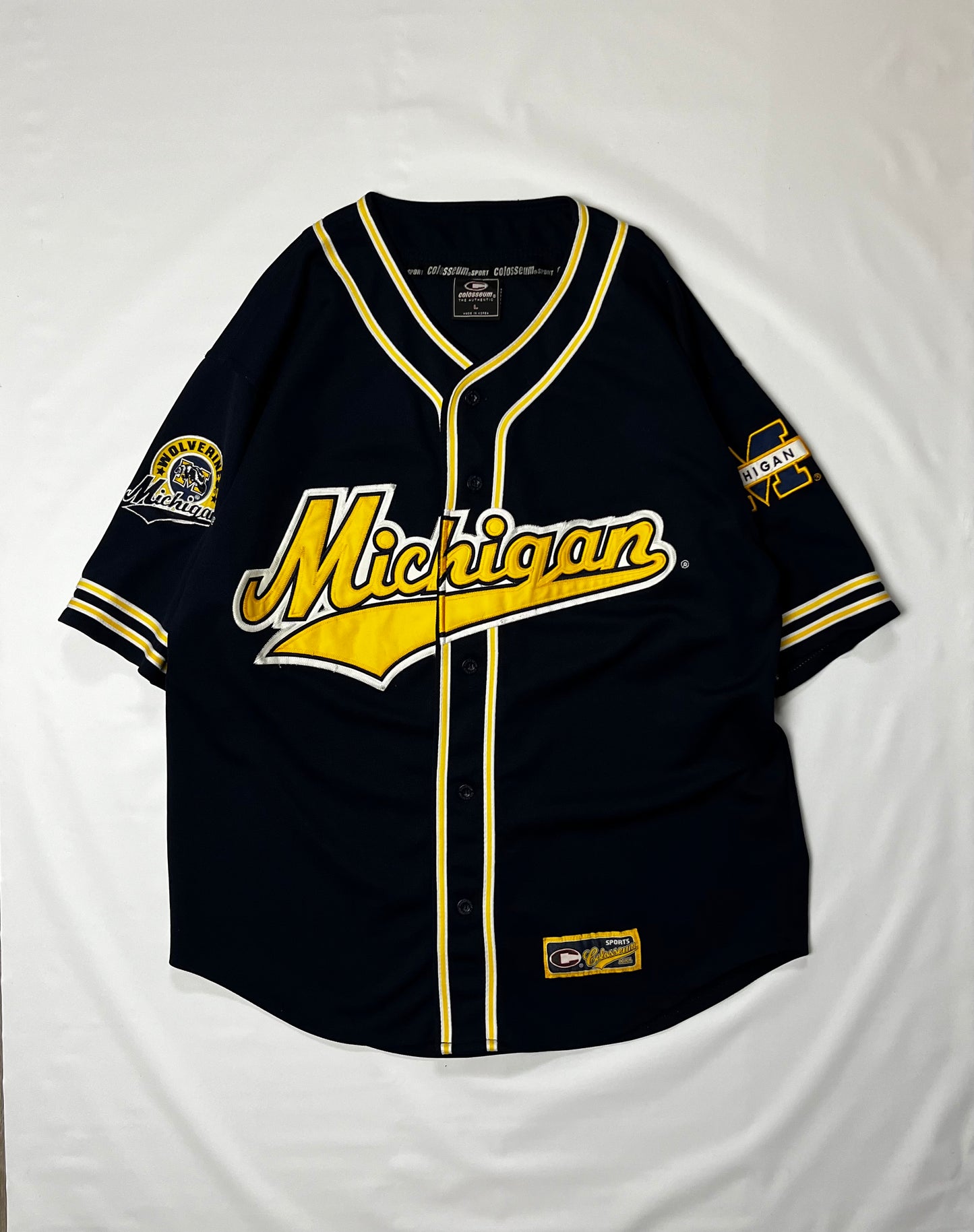 (L) Michigan baseball Jersey