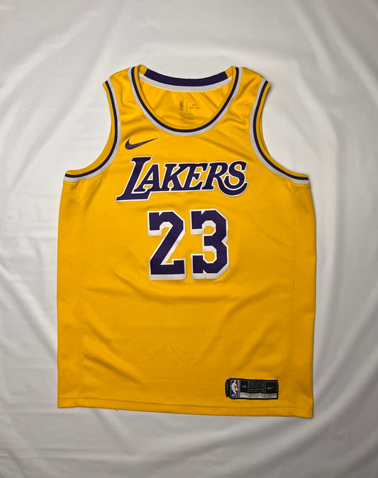 (L) Lakers LeBron James Jersey