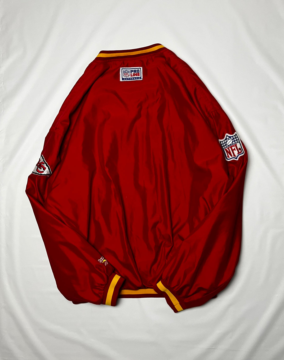 (XL) Kansas City Chiefs Reebok Pro Line Pullover Jacket