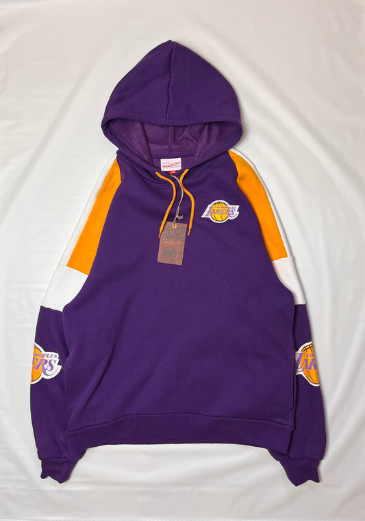 (L) Mitchell & Ness Lakers Hoodie
