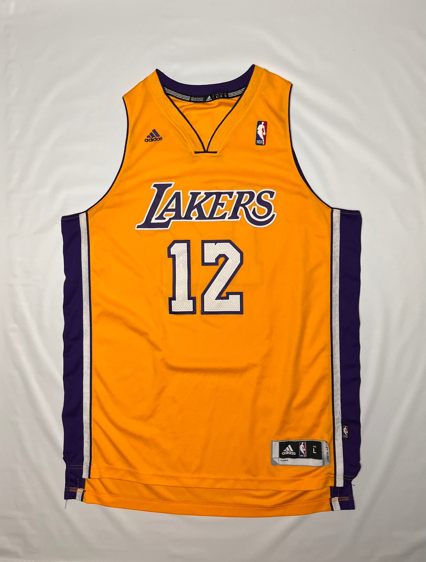 (L) Adidas Lakers Dwight Howard Jersey