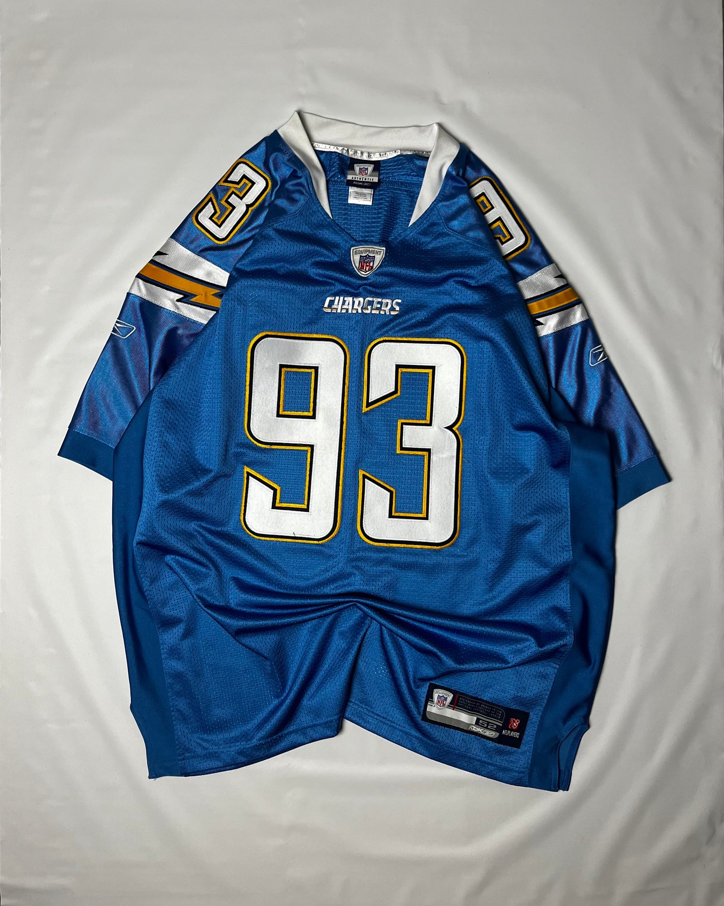 (2XL) Reebok Chargers Luis Castillo Jersey