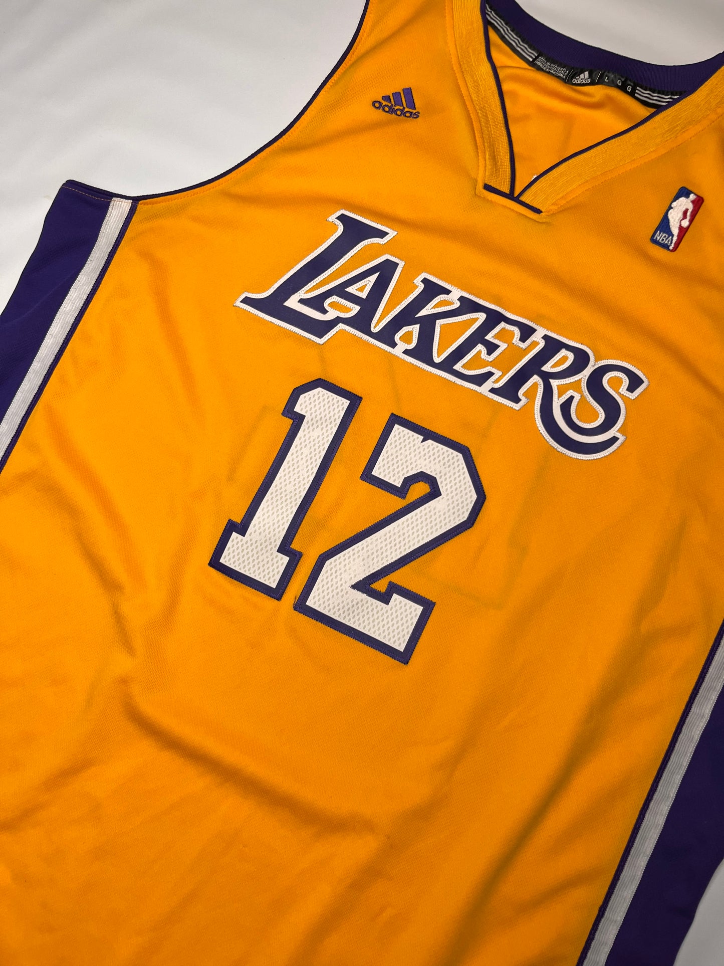 (L) Adidas Lakers Dwight Howard Jersey