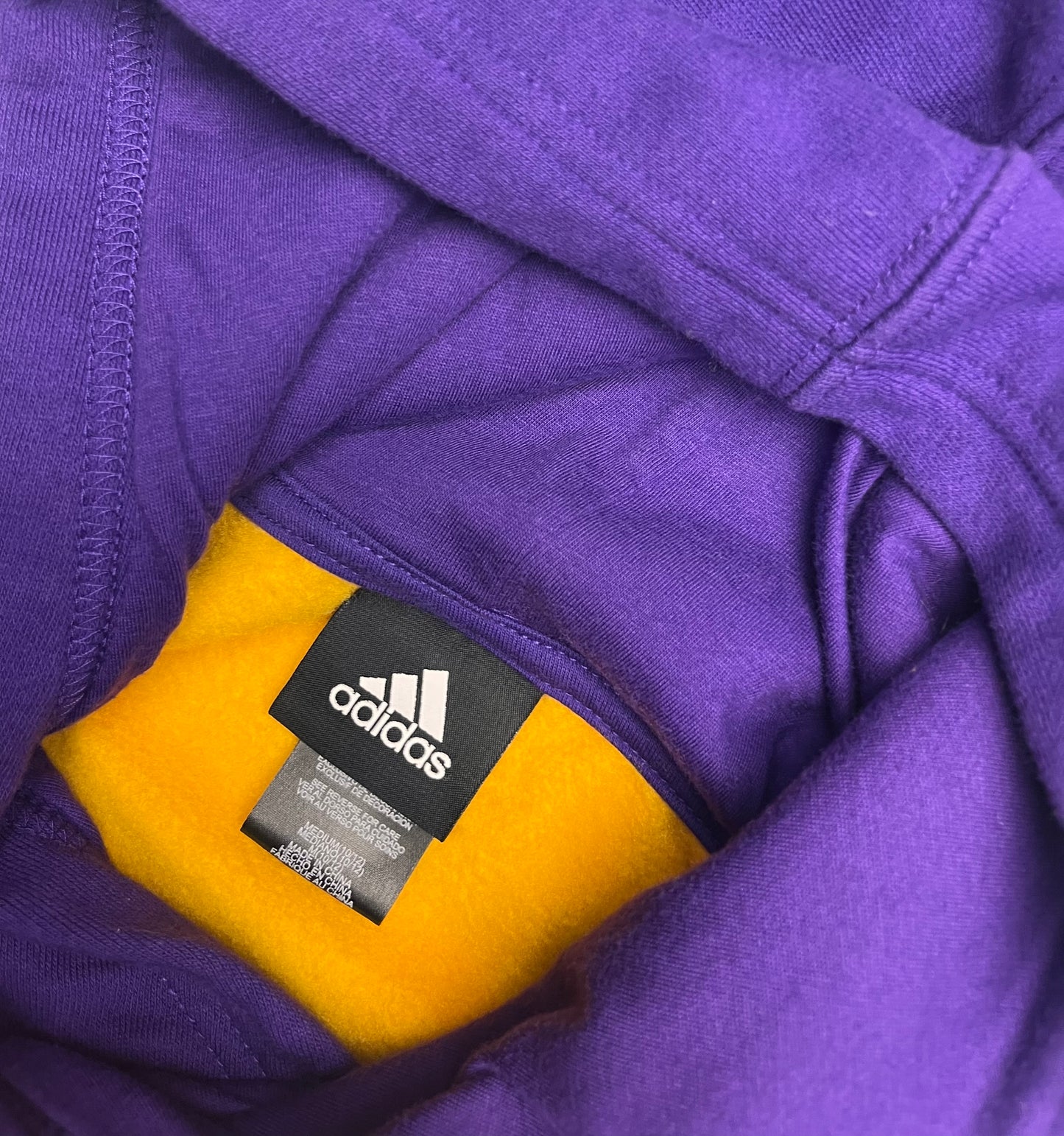 Youth(M) Adidas Lakers Hoodie