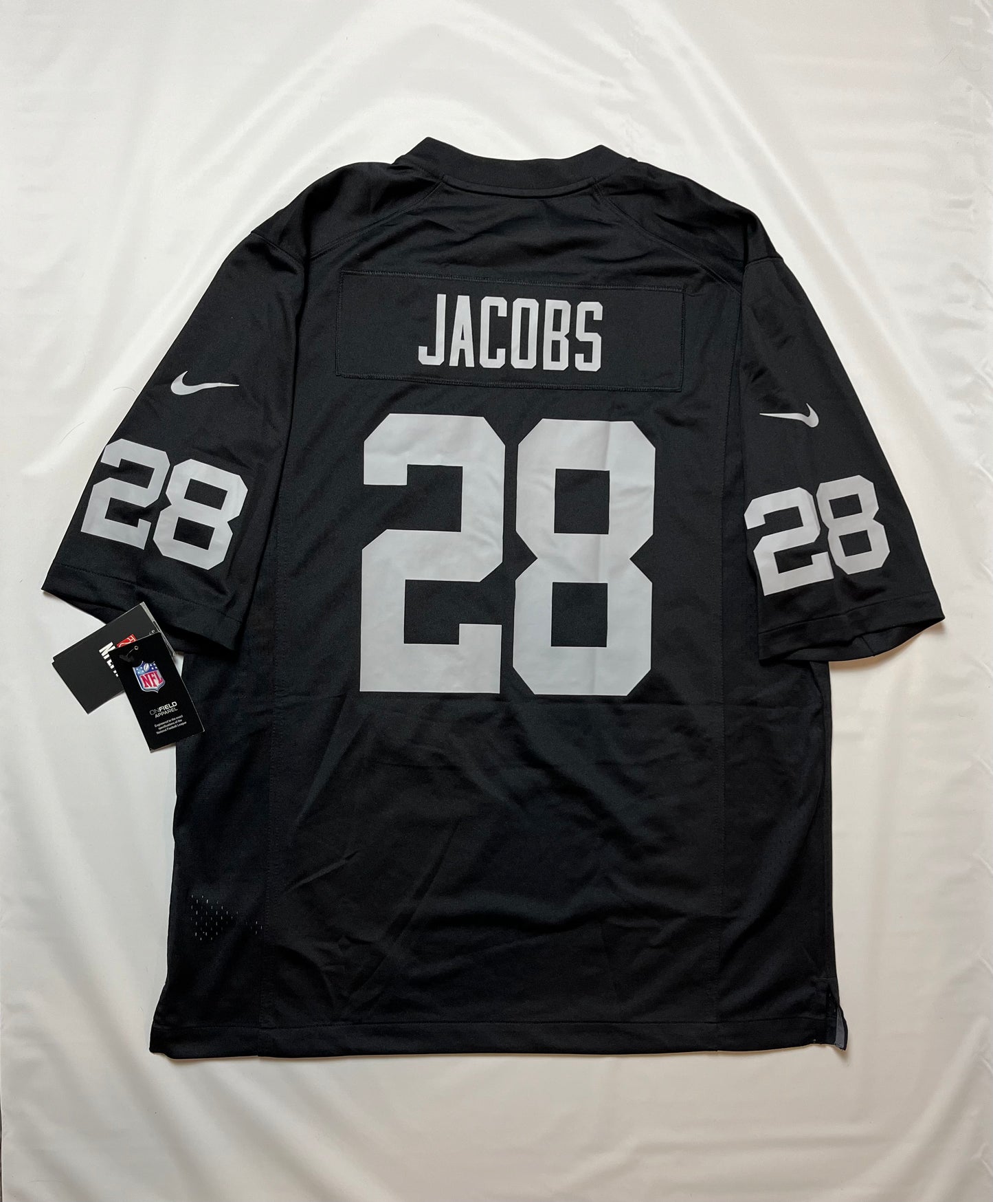 (L) Josh Jacobs Jersey